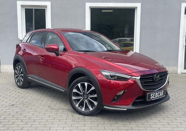 Mazda CX-3 cena 77500 przebieg: 144000, rok produkcji 2020 z Tarnów małe 596